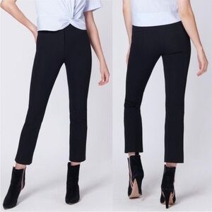 VERONICA BEARD Black Stretch Crop Rumi Pants Work Closet Staple Neutral Size 2
